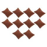 10Pcs Watch Box Liner Lint Watch Cushion Jewelry Pillow Velvet Bracelet
