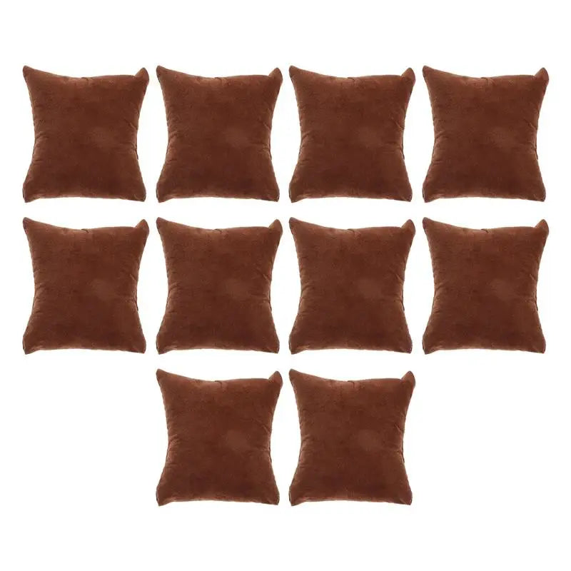 10Pcs Watch Box Liner Lint Watch Cushion Jewelry Pillow Velvet Bracelet