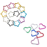 10Pcs Five-Pointed Star Water Bottle Hanging Buckle Carabiner