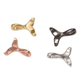10Pcs Whale Tail Fish Charms Mermaid Tail Pendant for DIY Bracelet Necklace