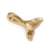 10Pcs Whale Tail Fish Charms Mermaid Tail Pendant for DIY Bracelet Necklace