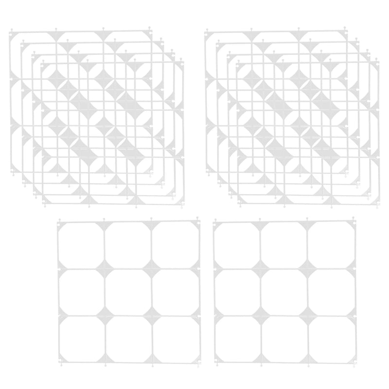 10Pcs Square Balloon Holder Stage Background Mesh