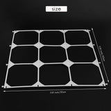 10Pcs Square Balloon Holder Stage Background Mesh
