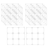 10Pcs Square Balloon Holder Stage Background Mesh