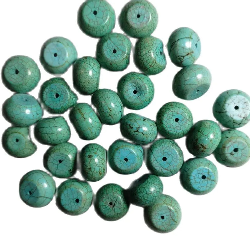 10Pcs 100% Natural Turquoise Jewelry Pendants