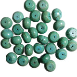 10Pcs 100% Natural Turquoise Jewelry Pendants