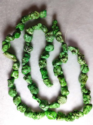 10Pcs Natural Turquoise Jewelry Pendants