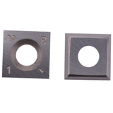 10Pcs Carbide Insert Blades for Lathe Chisel 14X14X2mm