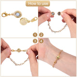 10Pcs Heart Shape Magnetic Lobster Clasps Hook Clasp for Jewelry Making