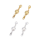 10Pcs Heart Shape Magnetic Lobster Clasps Hook Clasp for Jewelry Making