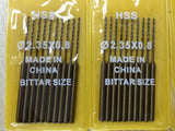 10Pcs Drill Bit for Woodworking Drilling Rotary Tools - Burs for Jewelry