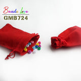 10Pcs 10*14cm Burlap Jute Bags Drawstring Velvet Gift Bags & Wedding Favor P