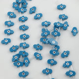 10Pcs/lot 10x14mm Red Hand Shape Shell Evil Eye Beads For DIY Jewelry