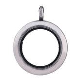10Pcs 25mm Round Floating Locket Pendant Jewelry Accessories