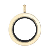 10Pcs 25mm Round Floating Locket Pendant Jewelry Accessories