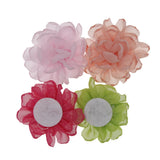 10Pcs Artificial Burning Edge Flower Heads DIY Wedding Home Decor