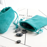 10Pcs/lot 7x9 9x12 Lake Velvet Earring Bags Drawstring Gift Pouc