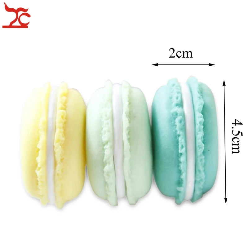 10Pcs Mini Candy Macarons Storage Box Gift Package for Small Items