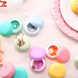10Pcs Mini Candy Macarons Storage Box Gift Package for Small Items