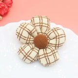 10Pcs Cartoon Fabric Flower Patches DIY Five-petal Flower Accessories
