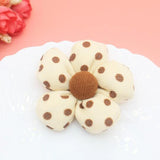 10Pcs Cartoon Fabric Flower Patches DIY Five-petal Flower Accessories