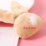 10Pcs Cartoon Plush Rabbit Patches DIY Headwear Clothing Accessories