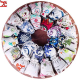 10Pcs Cotton Storage Small Cloth Bag Drawstring Jewelry Linen Pocket Gift Bag