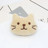 10Pcs Little Cat Cartoon Doll Patches DIY Headwear Hair Clip Accessories