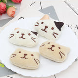 10Pcs Little Cat Cartoon Doll Patches DIY Headwear Hair Clip Accessories