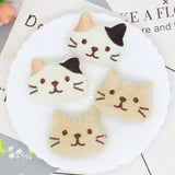 10Pcs Little Cat Cartoon Doll Patches DIY Headwear Hair Clip Accessories