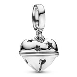 10Pcs High Star Bowknot Charms Pendant DIY Bracelets Bangles