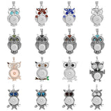 10Pcs/lot Metal Snap Pendant Necklace for 18mm Snap Button DIY Jewelry