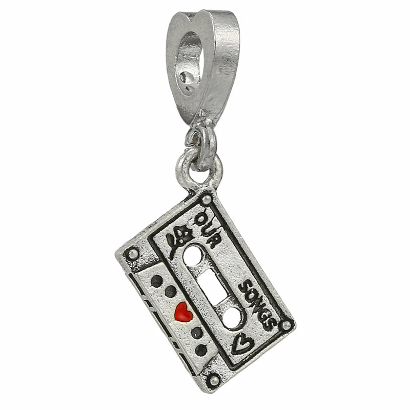 10Pcs Cat Dog Charms Beads Pendant For DIY Bracelets Necklaces