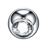 10Pcs Titanium Screw Balls Nose Lip Nipple Eyebrow Tragus Earrings Jewelry