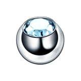 10Pcs Titanium Screw Balls Nose Lip Nipple Eyebrow Tragus Earrings Jewelry