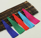 10Pcs/pack 11 Colors Tassel DIY NET Hat Big Tassel Chinese Knot Accessories
