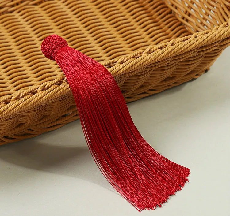 10Pcs/pack 11 Colors Tassel DIY NET Hat Big Tassel Chinese Knot Accessories