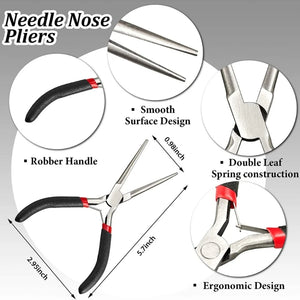 10Pcs Metal Model Kit Tools Set for DIY Jigsaw Jewelry Puzzles