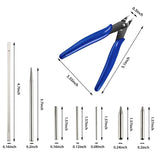 10Pcs Metal Model Kit Tools Set for DIY Jigsaw Jewelry Puzzles