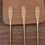 148mm Metal Carved Hair Sticks for Women Bridal Headwear DIY Accessories
