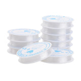 10 Rolls Elastic Crystal Thread for Bracelets 0.4mm-1mm