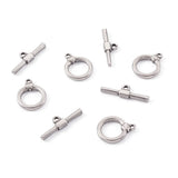 304 Stainless Steel Toggle Clasps for DIY Jewelry Making