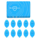 Anti-Blue Light Test Card & Glasses UV Kit