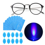 Anti-Blue Light Test Card & Glasses UV Kit