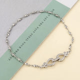 10 Sets Brass Micro Pave CZ Fold Over Clasps Jewelry Supplies