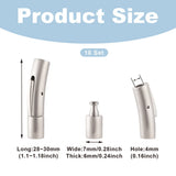 Stainless Steel Bayonet Clasp for Jewelry Making