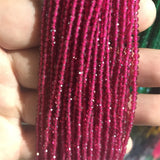 2/3MM Clear Ruby Emerald Peridot Olivine Gemstone for Jewelry Making