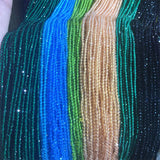 2/3MM Clear Ruby Emerald Peridot Olivine Gemstone for Jewelry Making
