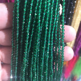 2/3MM Clear Ruby Emerald Peridot Olivine Gemstone for Jewelry Making