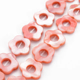 10 Strand Shell Flower Beads for DIY Jewelry Making, 23~24pcs/Strand